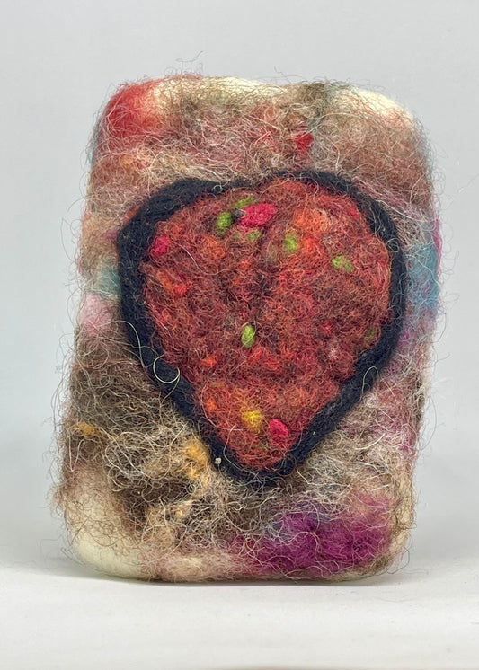 Felted Soap - Love is Here