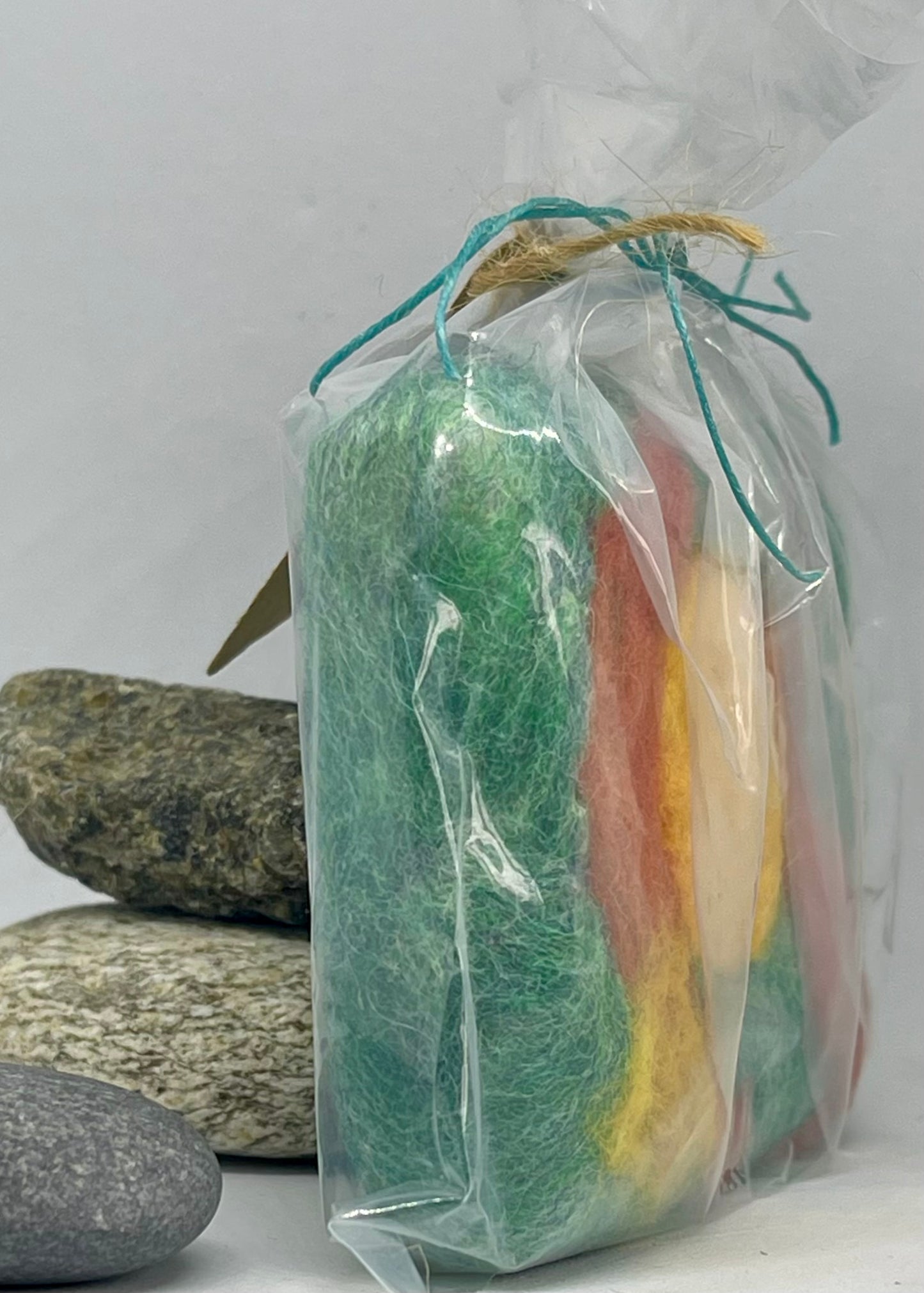Felted Soap - Sun in the Tree
