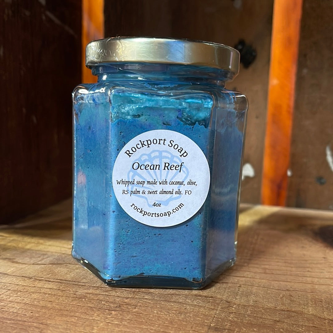 Ocean Reef Whipped - Blue Soap